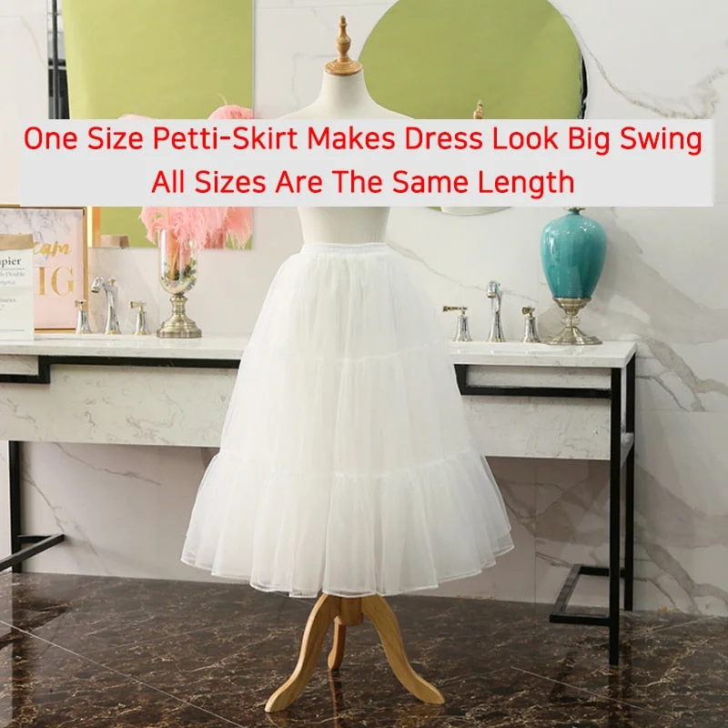 White Petti-Skirt