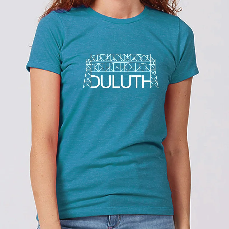 Duluth Minnesota Women's Slim Fit T-Shirt Elegant Classic Vintage