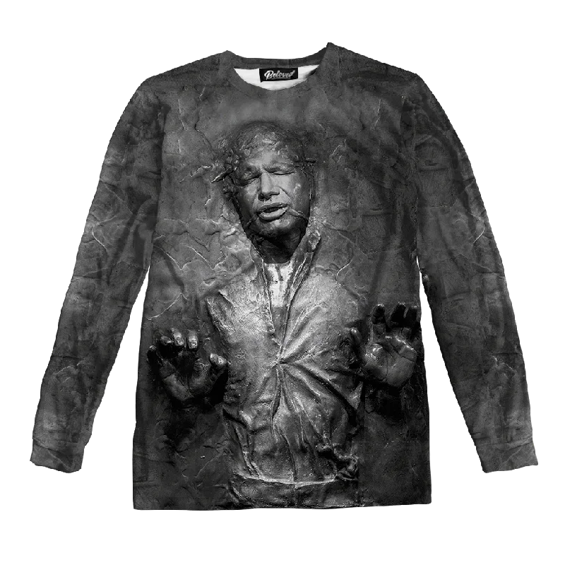 Han Solo Carbonite Unisex Long Sleeve Tee Basic T-Shirt Crew Neck Short Sleeve