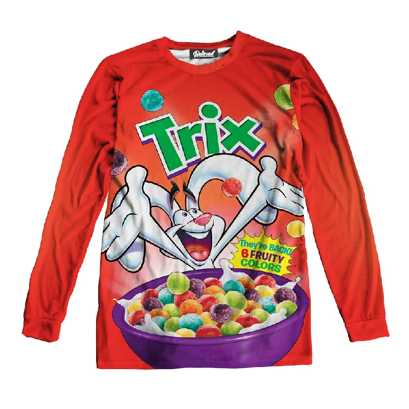 Trix Unisex Long Sleeve Tee Fashionable Trendy Casual