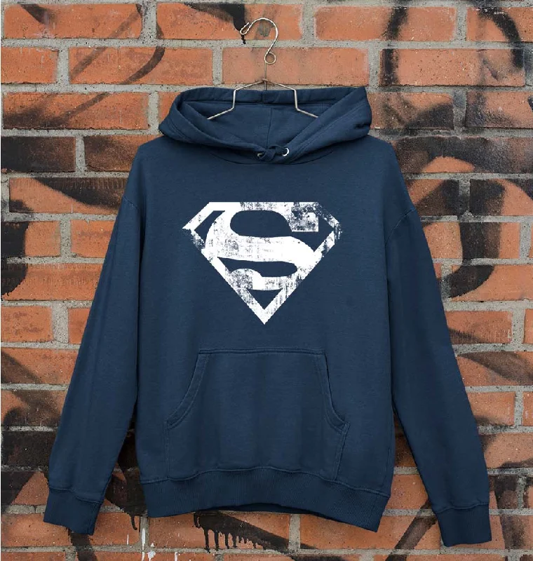 Superman Superhero Unisex Hoodie for Men/Women Hoodie with Emblem Brand Identity