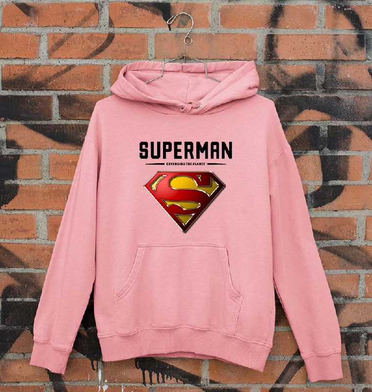 Superman Superhero Unisex Hoodie for Men/Women Hoodie with Zipper Versatile Modern