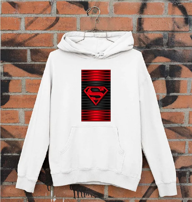 Superman Superhero Unisex Hoodie for Men/Women Hoodie with Strings Custom Fit Adjustable