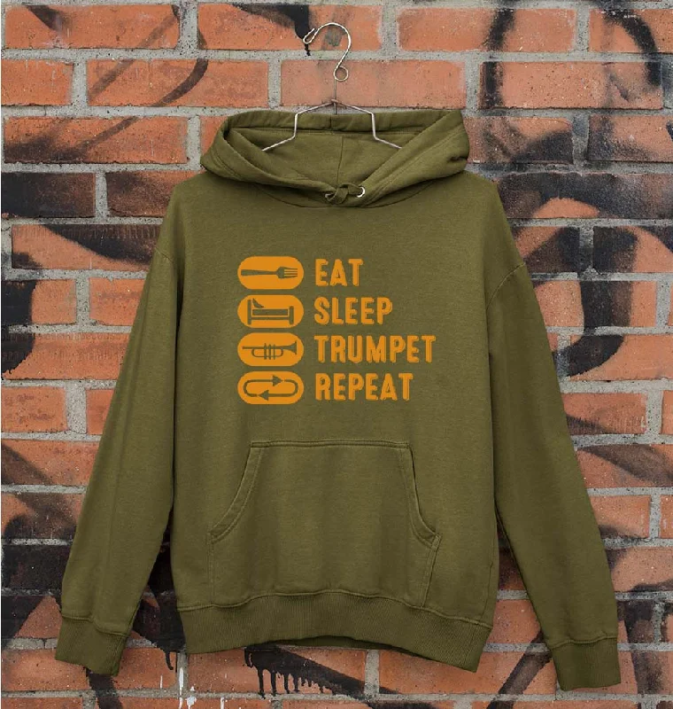 Trumpet Unisex Hoodie for Men/Women Hoodie with Hem Detail Decorative Unique