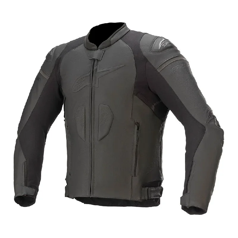 Alpinestars - GP Plus R V3 Airflow Leather Black/Black Jacket Satin Jacket Silk Jacket Chiffon Jacket