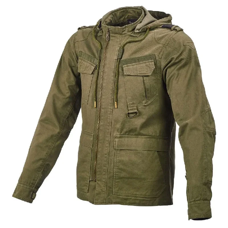 Macna - Combat Green Jacket Mesh Jacket Canvas Jacket Denim Jacket