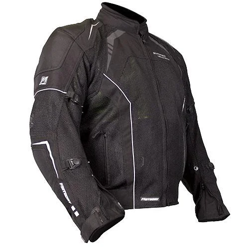 Moto Dry - Ultravent Summer Jacket Tiered Jacket Buttoned Jacket Zippered Jacket