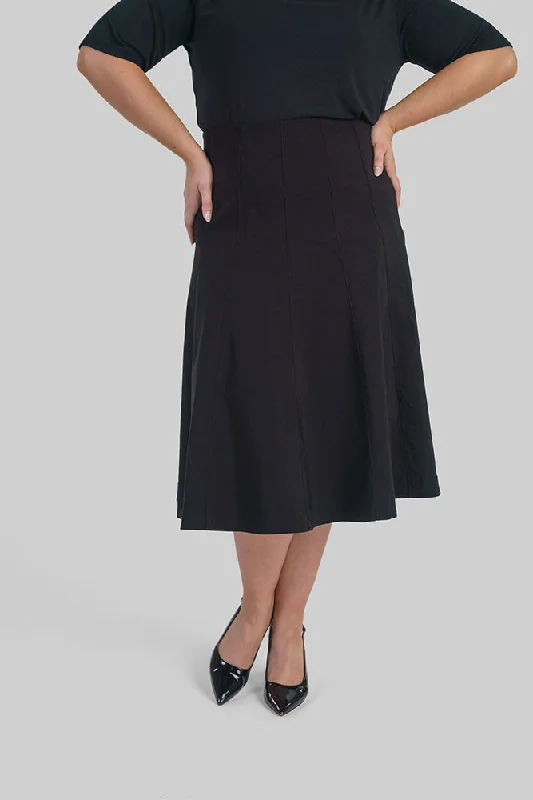 MAGIC STRETCH LONG SKIRT cashmere skirt soft