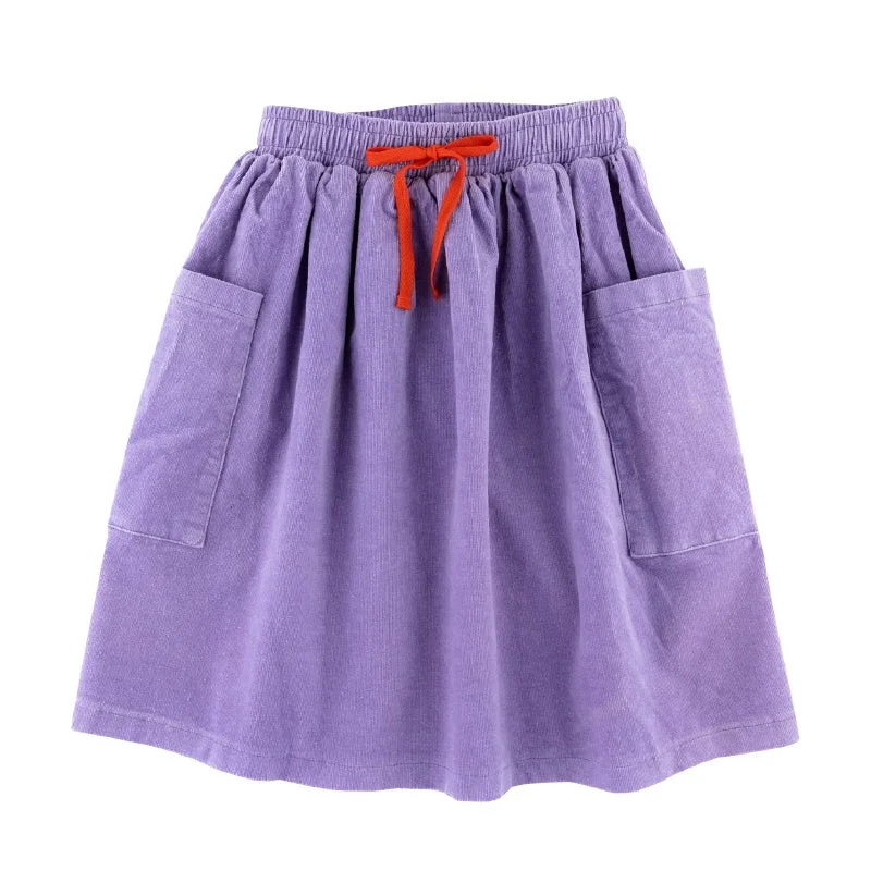 Olive & The Captain Cord Willow Skirt - Lilac chiffon skirt delicate