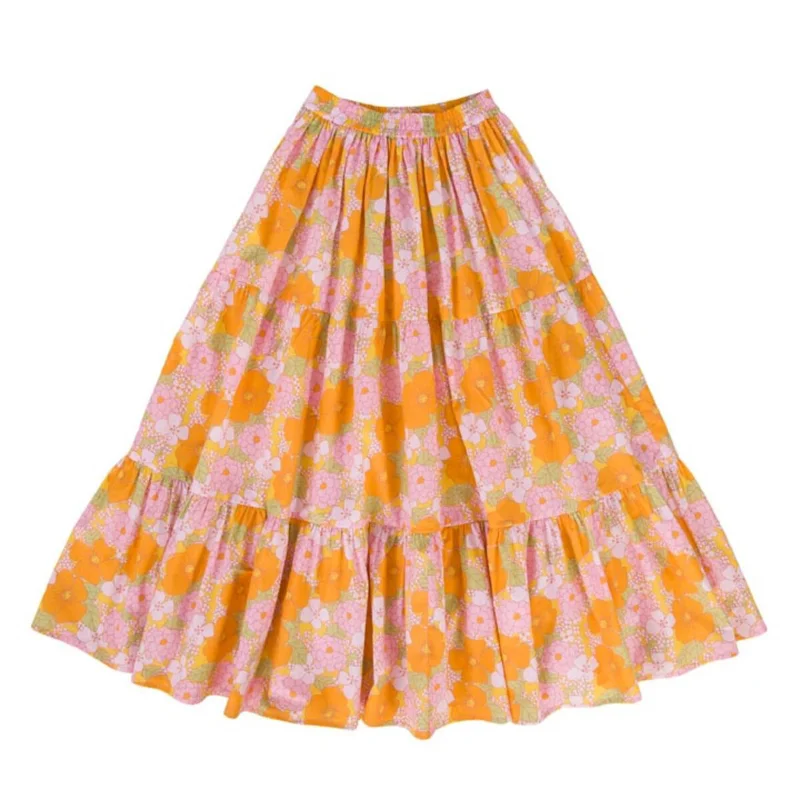 Peggy Archer Skirt - Dahlia corduroy skirt cozy