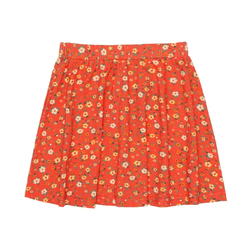 Play ETC Skater Skirt - Sunkist Floral lace skirt feminine