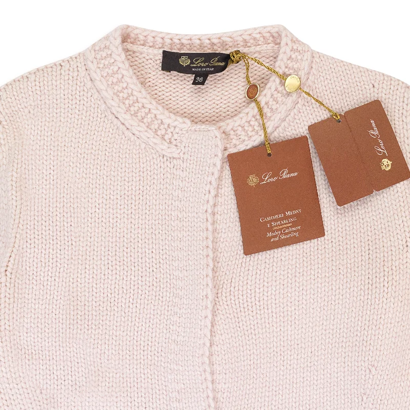 CASHMERE CREW NECK PINK SWEATER Boat Neck Shawl Collar Notched Collar