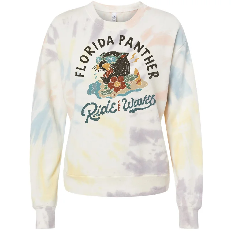 Florida Panther Pullover Sweater Terry Blend Velvet Blend Canvas Blend