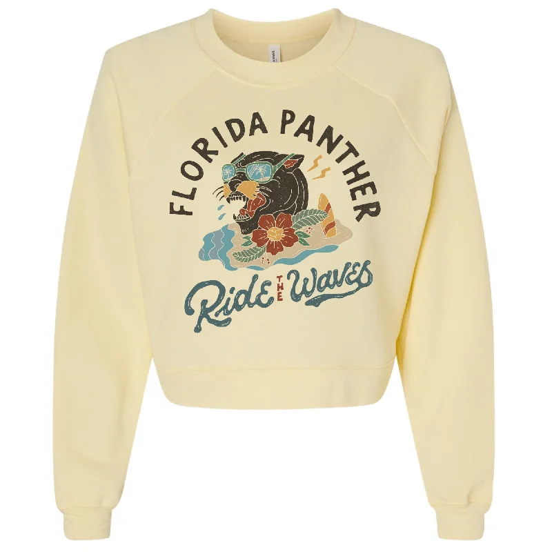 Florida Panther Raglan Sweater Polka Dot Checkered Tartan