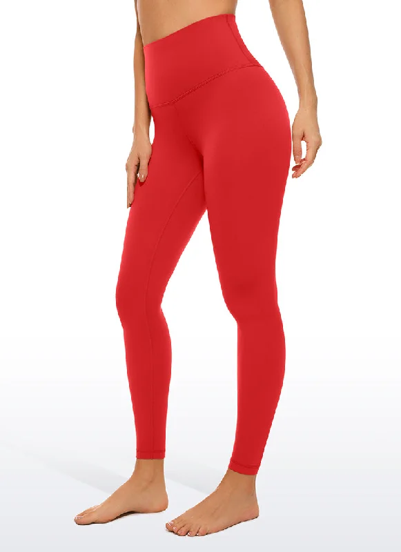 Air Feeling Thick Leggings 25'' Comfortable Tummy Shaping Leggings