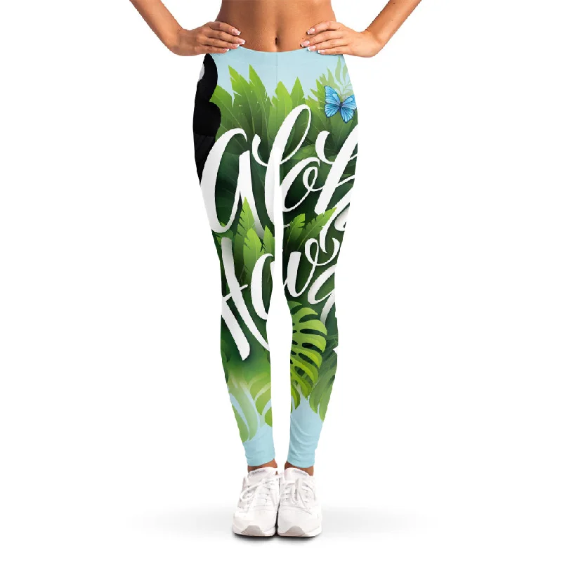 Toucan Aloha Hawaii Print Women's Leggings Stylish Stretch Print Leggings