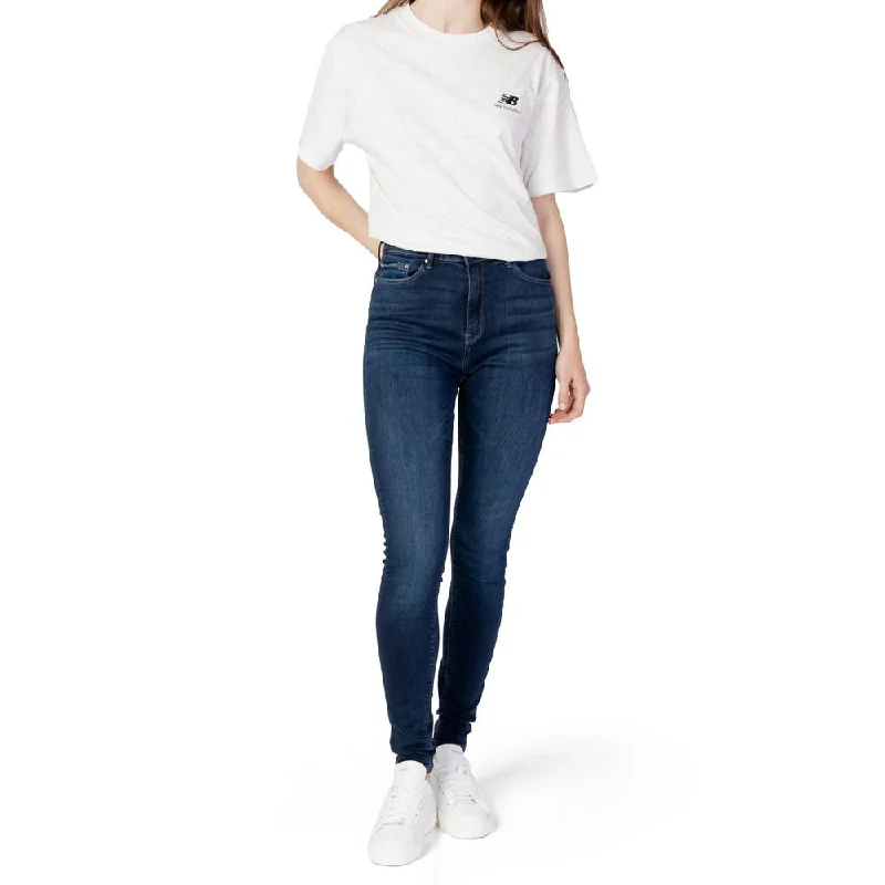 Blue Cotton Jeans & Pant Fashionable White Denim Jeans