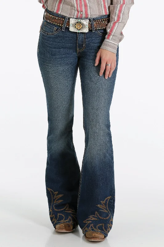 Cruel Denim Hannah Slim Fit Flare Jeans Casual Light Wash Jeans