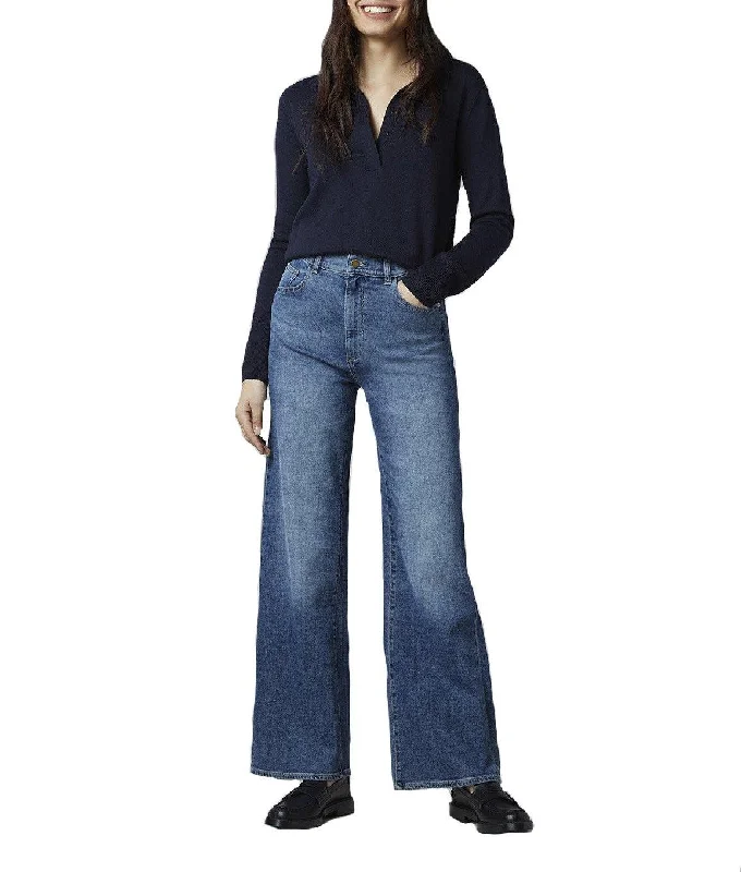 DL 1961 Hepburn Jeans 'Wide Leg' Comfortable Ankle Jeans