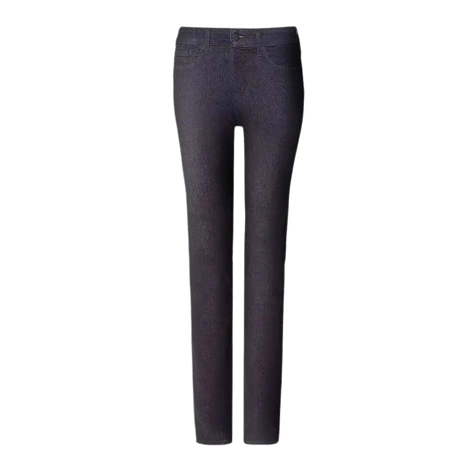 NYDJ Marilyn Straight Leg Jeans In Rinse Classic Button Fly Jeans